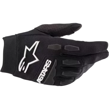 Gants Alpinestars full bore noir blanc