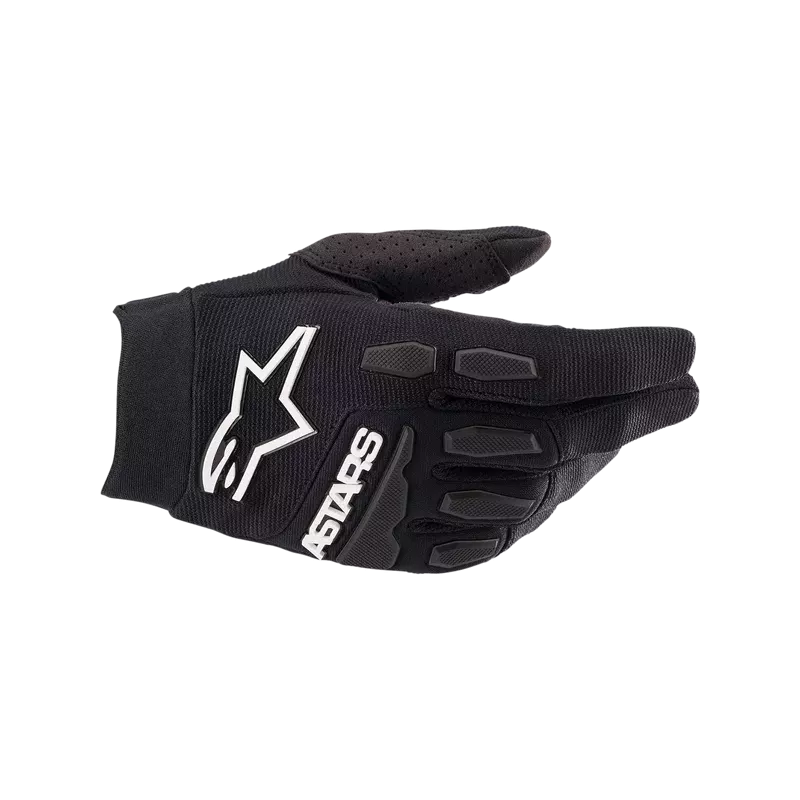 Gants Alpinestars full bore noir blanc