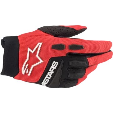 Gants Alpinestars full bore rouge noir
