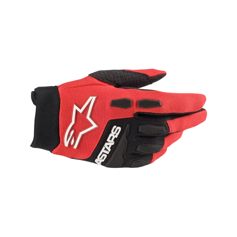 Gants Alpinestars full bore rouge noir