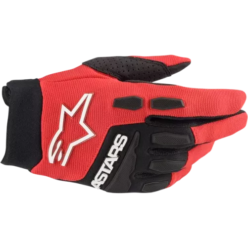 Gants Alpinestars full bore rouge noir