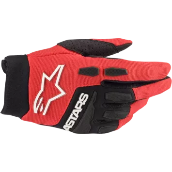 Gants Alpinestars full bore rouge noir