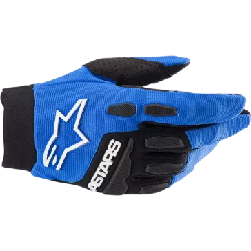 Gants Alpinestars full bore bleu noir