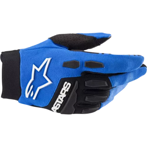 Gants Alpinestars full bore bleu noir