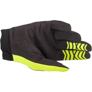 Gants Alpinestars full bore jaune noir