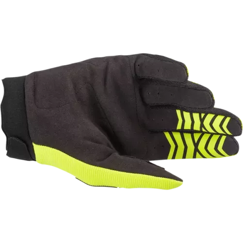 Gants Alpinestars full bore jaune noir