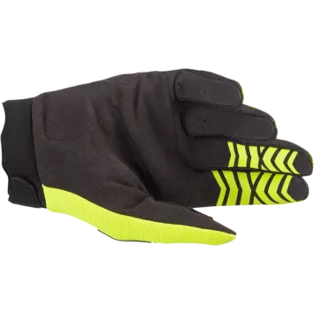 Gants Alpinestars full bore jaune noir