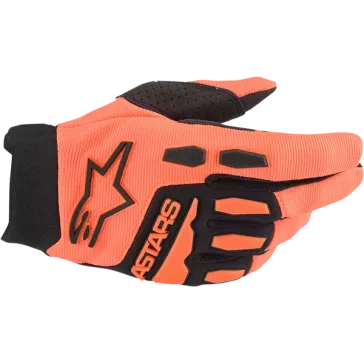 Gants Alpinestars full bore orange noir