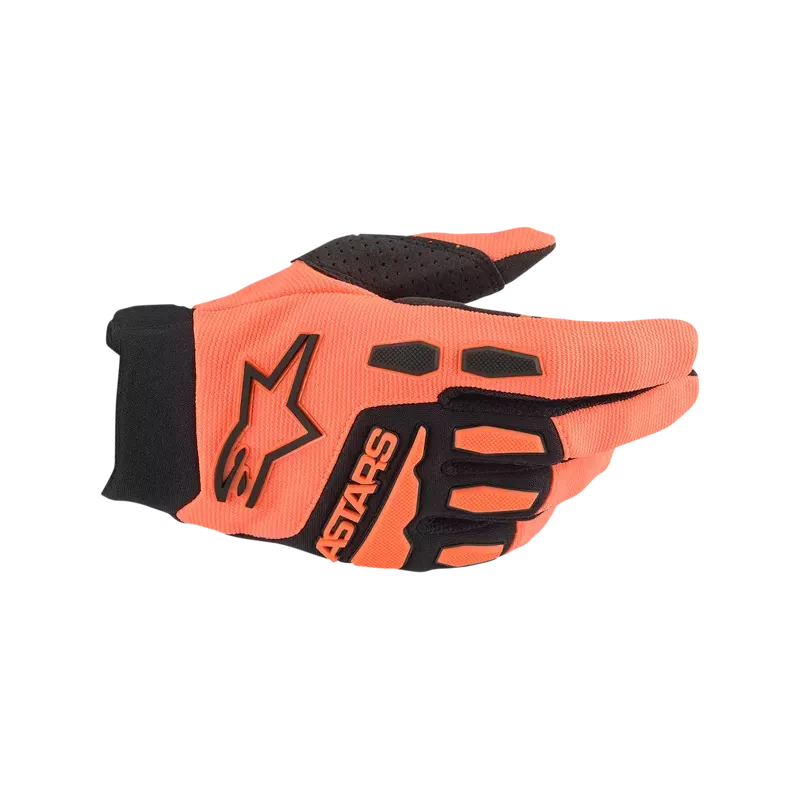 Gants Alpinestars full bore orange noir