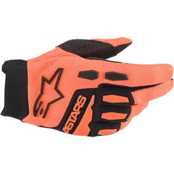 Gants Alpinestars full bore orange noir