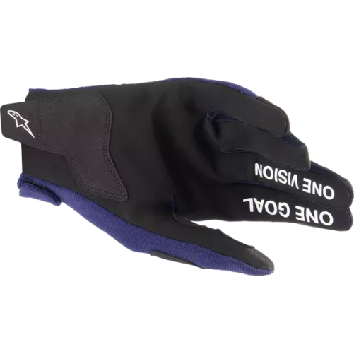 Gants Alpinestars Radar bleu blanc