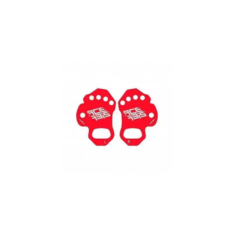 sous gants anti-ampoules ACERBIS rouge