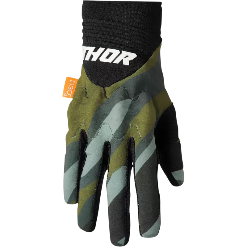 Gant THOR REBOUND noir camo vert