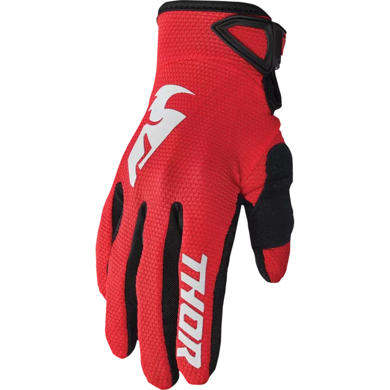 Gants THOR SECTOR rouge blanc