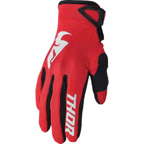 Gants THOR SECTOR rouge blanc