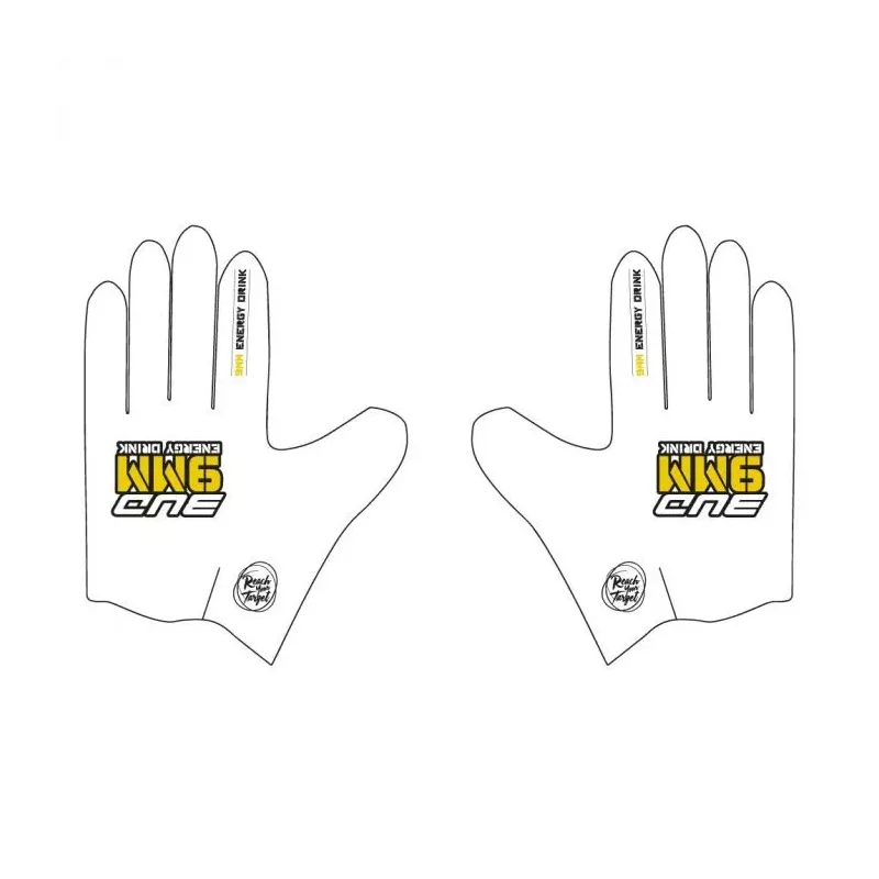 Gants BUD SX Lite Team BUD 22 9MM Blanc