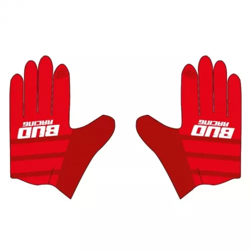 Gants BUD SX Lite Lazer Rouge