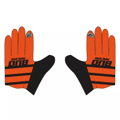 Gants BUD SX Lite Lazer Orange Noir