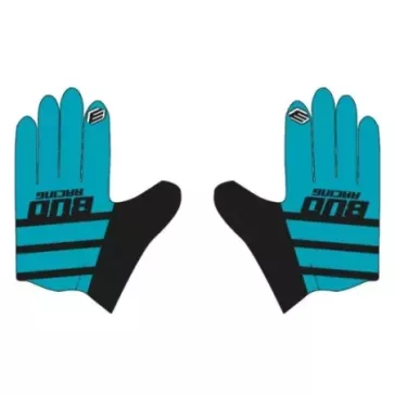 Gants BUD SX Lite Lazer Electric Bleu
