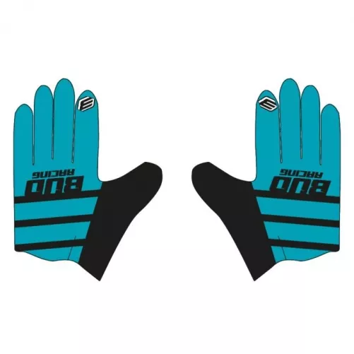 Gants BUD SX Lite Lazer Electric Bleu