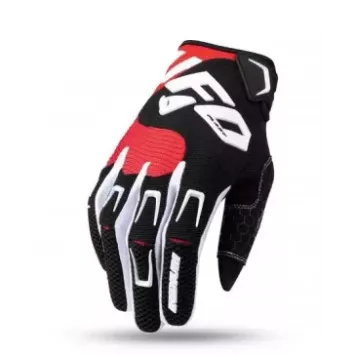 Gants UFO Iridium Black Red