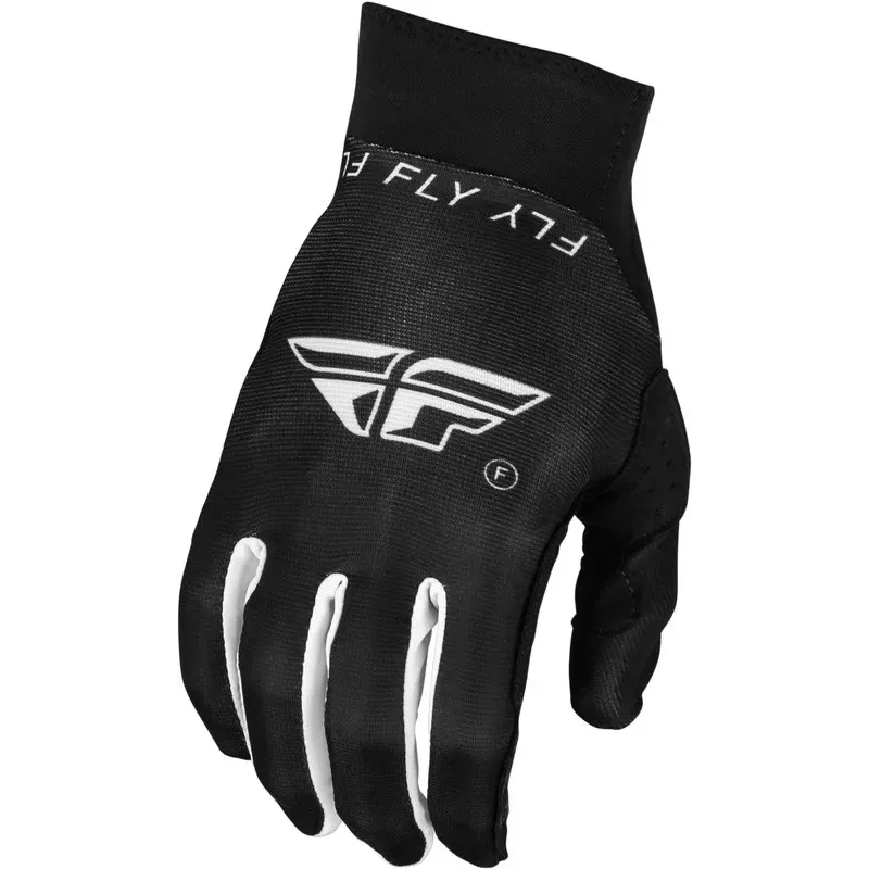 Gants FLY RACING Pro Lite blanc / noir