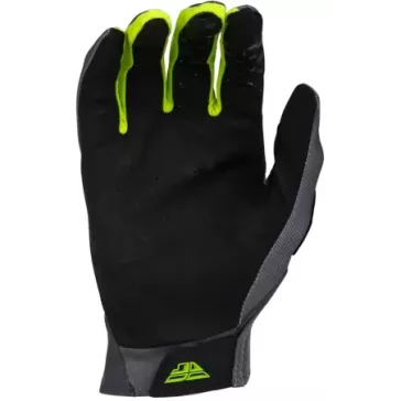 FLY RACING Gants FLY RACING Pro Lite gris / jaune fluo