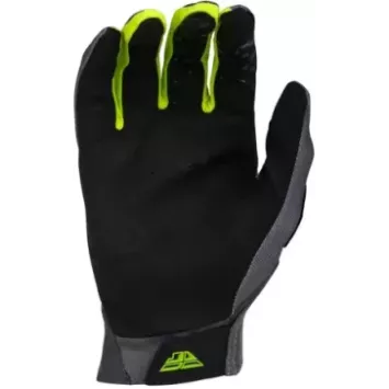 FLY RACING Gants FLY RACING Pro Lite gris / jaune fluo