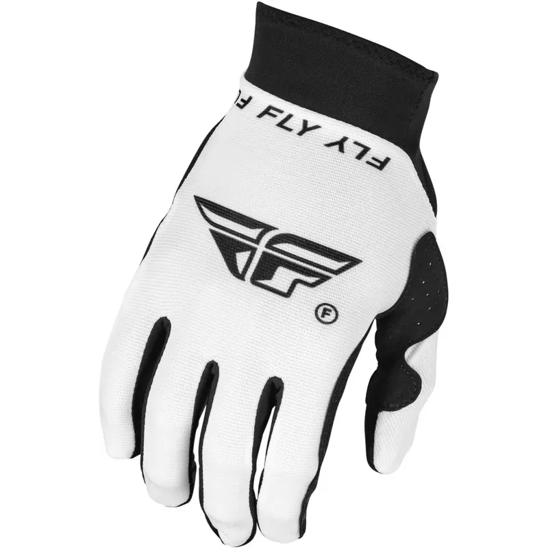 Gants FLY RACING Pro Lite blanc