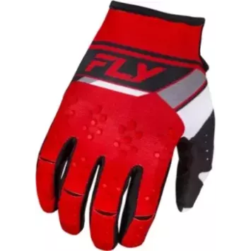 Gants FLY RACING Kinetic Prix - rouge/gris/blanc