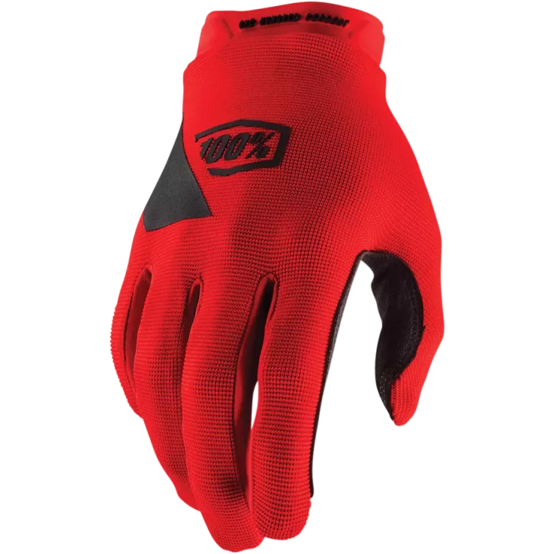 Gant 100% Ridecamp noir et rouge