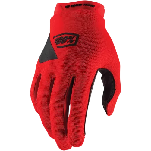 Gant 100% Ridecamp noir et rouge