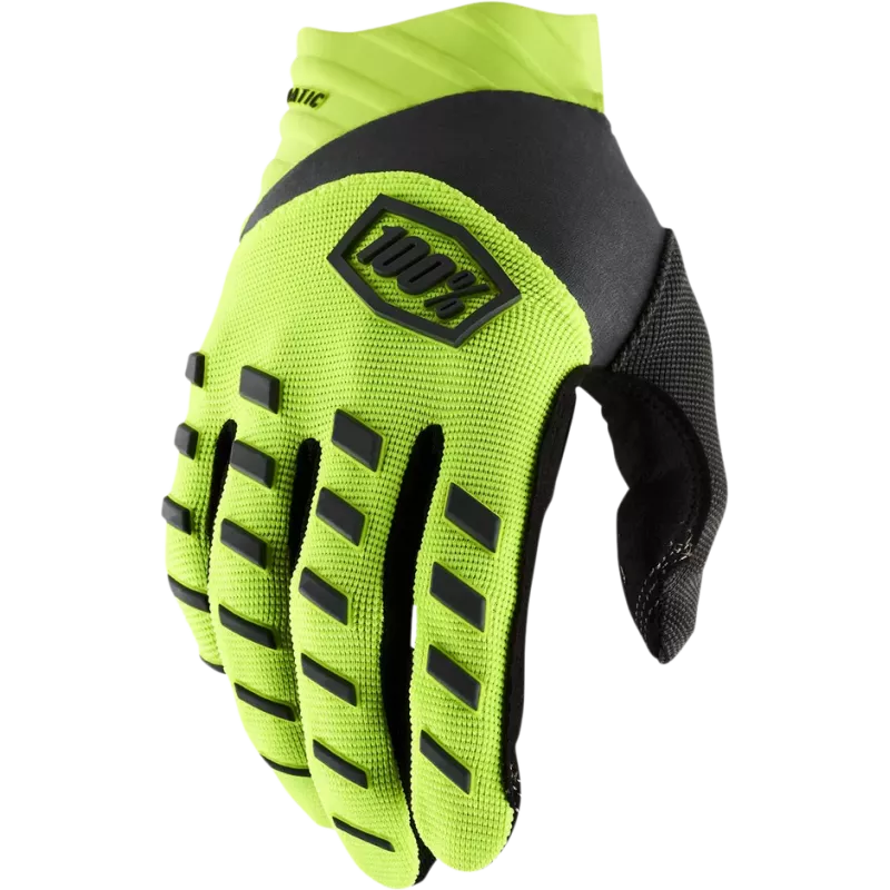 Gant 100% Airmatic jaune et noir