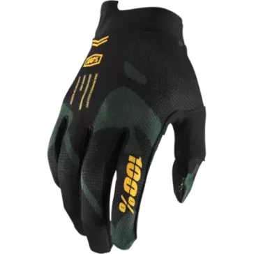 Gant 100% iTrack vert et noir
