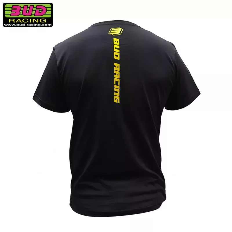 Tee shirt BUD RACING B LOGO SS pocket noir