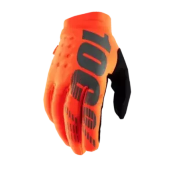 Gants 100% Brisker orange