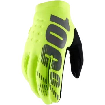 Gants 100% Hydromatic jaune