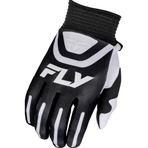 Gants FLY RACING F-16 Noir Blanc Collection 2025