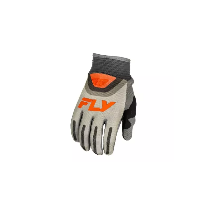 Gants FLY RACING F-16 GRIS / ORANGE Collection 2025