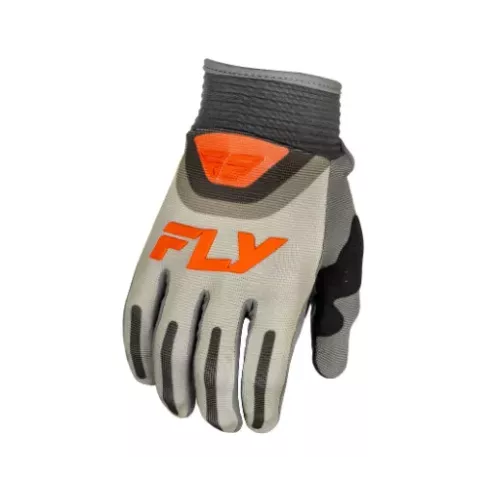 Gants FLY RACING F-16 GRIS / ORANGE Collection 2025