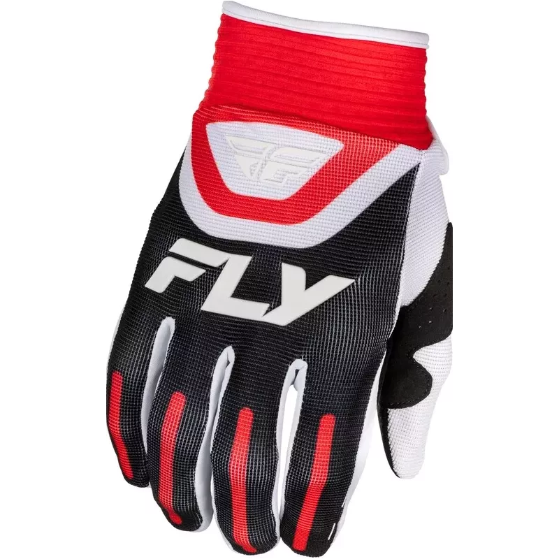 Gants FLY RACING F-16 noir/rouge/blanc Collection 2025