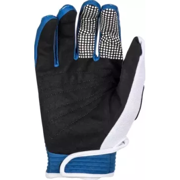 Gants FLY RACING F-16 bleu/blanc Collection 2025