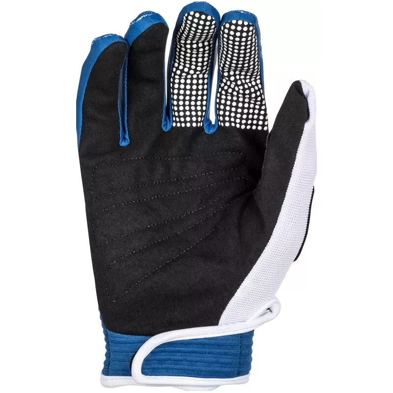 Gants FLY RACING F-16 bleu/blanc Collection 2025