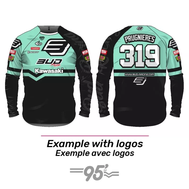 Maillot BUD RACING 95' personnalisé