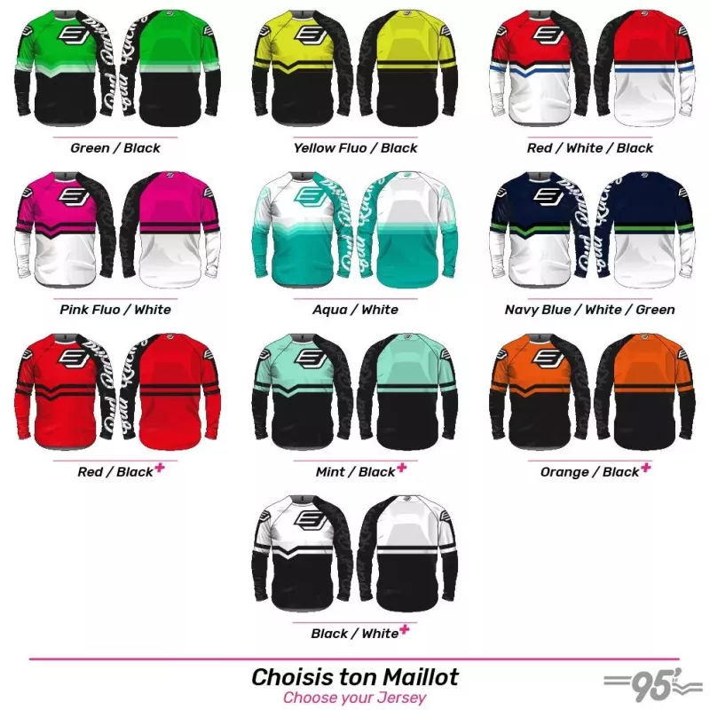 Maillot BUD RACING 95' personnalisé