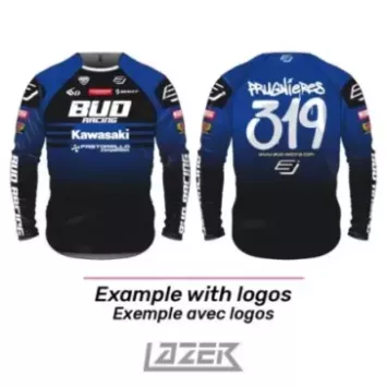 Maillot BUD RACING Lazer personnalisé