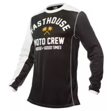 FASTHOUSE JERSEY GRINDHOUSE HAVEN BLACK/WHITE