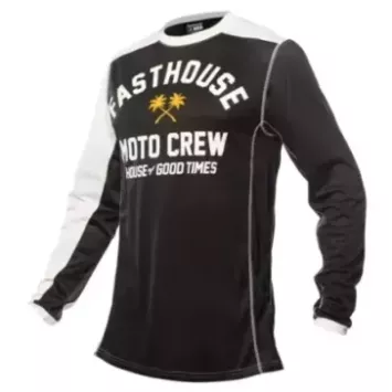 FASTHOUSE JERSEY GRINDHOUSE HAVEN BLACK/WHITE