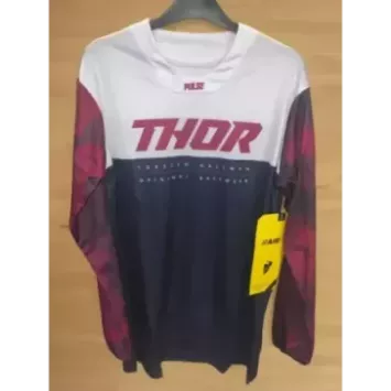 Maillot THOR Pulse Air S19 Mintnight Gris clair Taille S