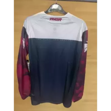 Maillot THOR Pulse Air S19 Mintnight Gris clair Taille S